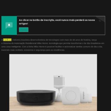 Intelbras lança Sistema de Automação Residencial Mibo Home – Blog do Armindo