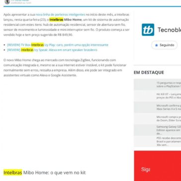 Intelbras Mibo Home é um sistema de automação residencial por R$ 849 – Tecnoblog