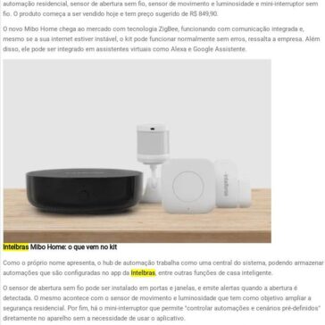 Intelbras Mibo Home é um sistema de automação residencial por R$ 849 | Gadgets | Tecnoblog –  Top Stories Brazil