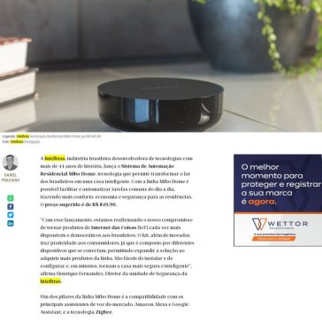 Intelbras lança Sistema de Automação Residencial Mibo Home por R$ 849,90 – Diário do Nordeste (On-line)