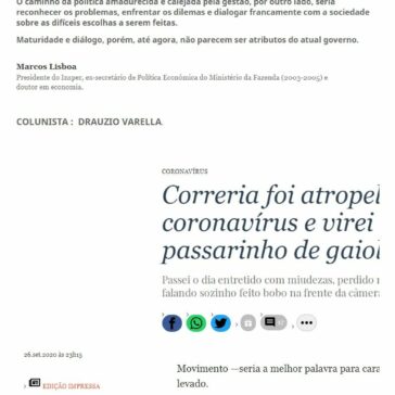 COLUNAS E COLUNISTAS – Sinuhe Silva Vieira