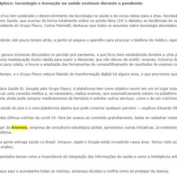 Da inteligência artificial ao marketplace: tecnologia e inovação na saúde evoluem durante a pandemia – GaúchaZH
