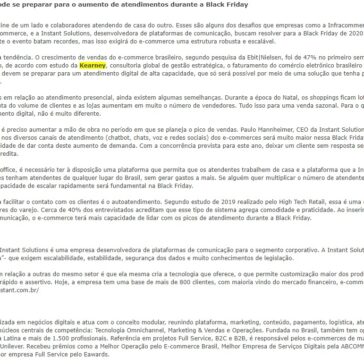 Como o e-commerce pode se preparar para o aumento de atendimentos durante a Black Friday – Varejo Brasil