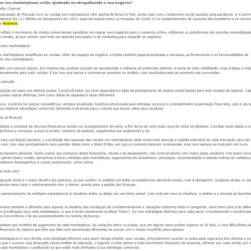 Suas vendas nos marketplaces estão ajudando ou atrapalhando o seu negócio? – Infor Channel
