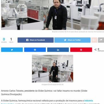 Brasileira investe R$ 14 mi para elevar produção de insumos farmacêuticos – Saída Sul DF