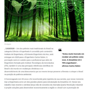 Instituto de Engenharia revela o Eminente Engenheiro do Ano – Castel o rama