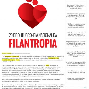 Dia Nacional da Filantropia engaja a sociedade para o exercício da solidariedade – Portal Maratimba