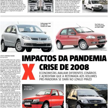 Impactados da Pandemia X Crise de 2008 – A Tarde (Autos)