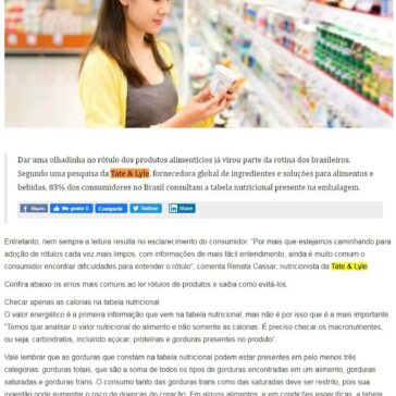 Quatro erros comuns ao ler rótulos de produtos alimentícios – Lácteos Latam