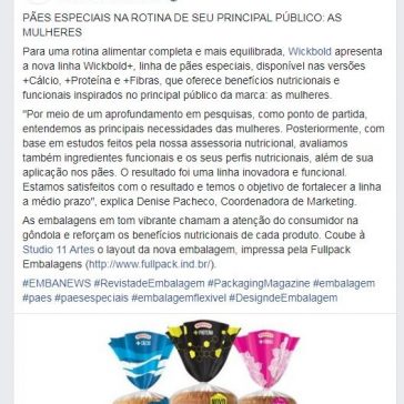 Pães especiais na rotina de seu principal público: as mulheres – EMBANEWS – Facebook