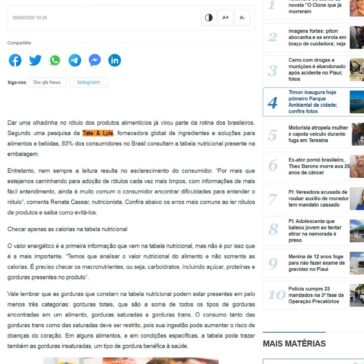 Quatro erros comuns ao ler rótulos de produtos alimentícios – Meio Norte Online