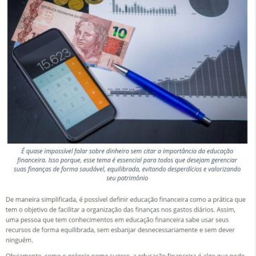 Como aplicar a educação financeira no dia a dia? Clique aqui e saiba como – O Popular Mogi Mirim
