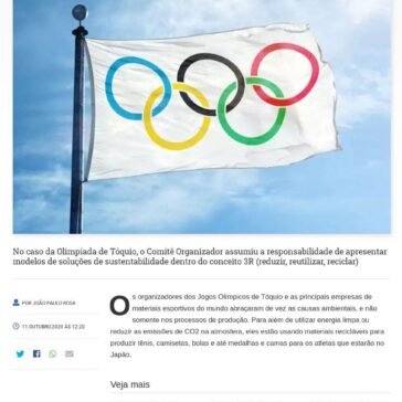 Marcas famosas e Jogos Olímpicos usam insumos na fabricação de produtos – Folha do Estado Online