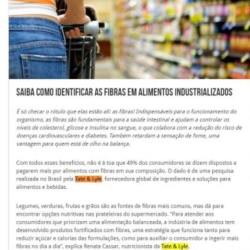 Saiba como identificar as fibras em alimentos industrializados – 2A Alimentos