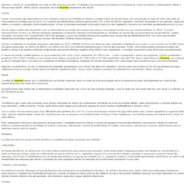 Estudo avalia desempenho de 32 distribuidoras de energia no Brasil – Blog Canal Executivo