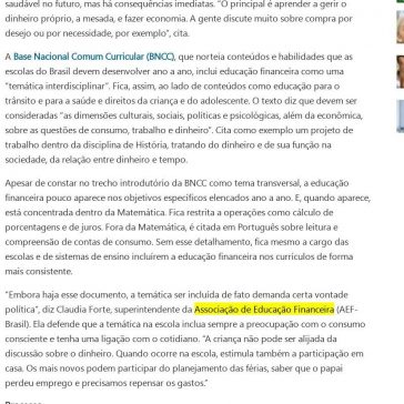 Quando ensinar finanças entra na conta – MSN Brasil