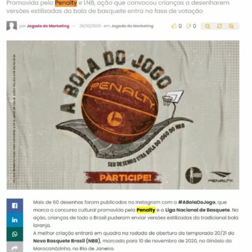 #ABolaDoJogo: conheça os desenhos finalistas do concurso cultural que vai eleger a bola da rodada de abertura do NBB 20/21 – Abc da Comunicação