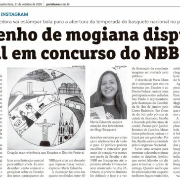 Desenho de mogiana disputa final em concurso do NBB – Mogi News