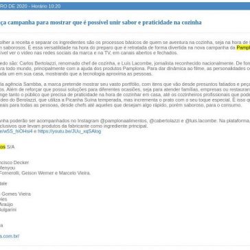 Fabricante de alimentos lança campanha para mostrar que é possível unir sabor e praticidade na cozinha – Agência O Globo