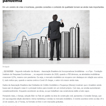 Mercado Imobiliário chama atenção em meio à pandemia – JBA Jornais
