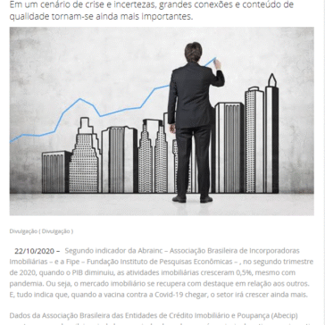 Mercado Imobiliário chama atenção em meio à pandemia – Mercado Imobiliário