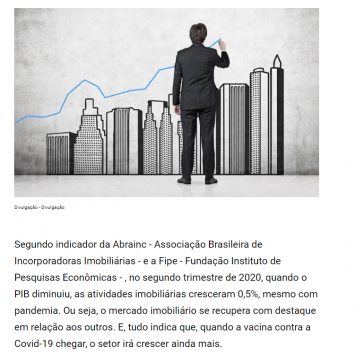 Mercado Imobiliário chama atenção em meio à pandemia – Negócios em Foco