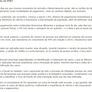 Como se antecipar para prevenir fraudes no PIX? – Revista Fator Brasil Online