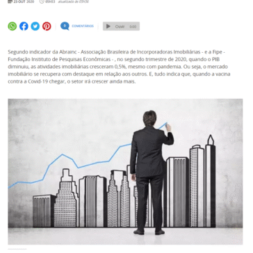 Mercado Imobiliário chama atenção em meio à pandemia – Terra