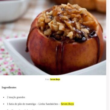 Receita de Caldeirão da bruxa – Comida e Receitas