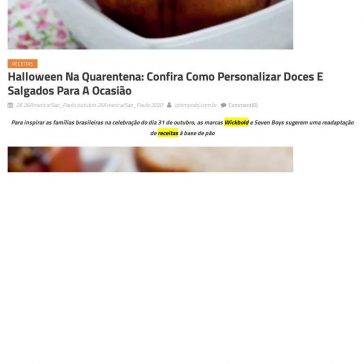 Halloween na quarentena: confira como personalizar doces e salgados para a ocasião – Que Tem Pra Hj