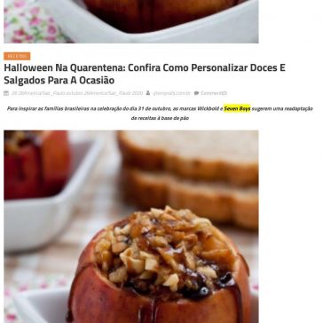 Halloween na quarentena: confira como personalizar doces e salgados para a ocasião – Que Tem Pra Hj