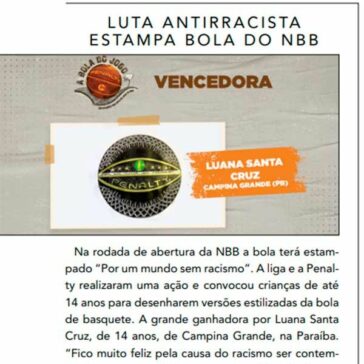 Luta antirracista estampa bola do NBB – Máquina do Esporte