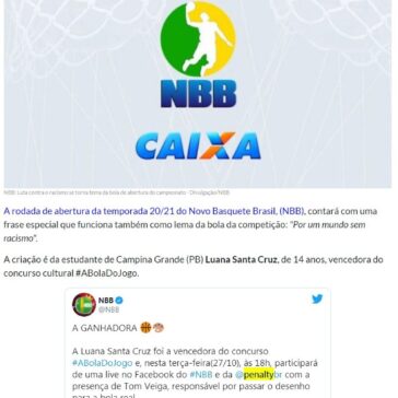 NBB: Luta contra o racismo se torna tema da bola de abertura do campeonato – SportBuzz