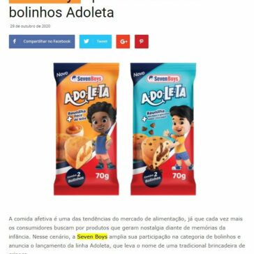 Seven Boys apresenta linha de bolinhos Adoleta – Grandes Nomes da Propaganda