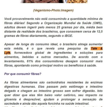 Como E Por que Turbinar O Consumo Diário De Fibras – Blog Quero Notícia