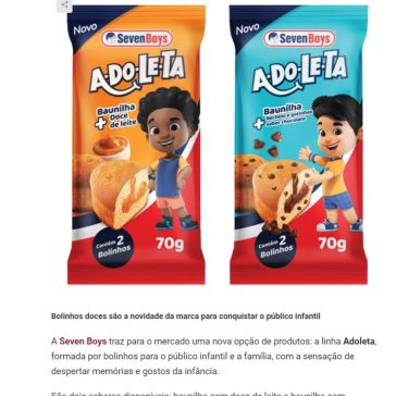 Seven Boys lança linha Adoleta – Gastronominho