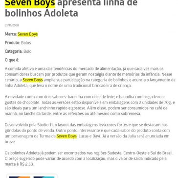 Seven Boys apresenta linha de bolinhos Adoleta – Mundo do Marketing
