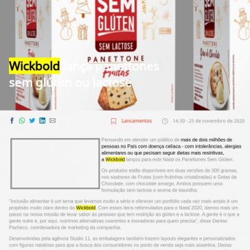 Wickbold lança panettones sem glúten ou lactose – Super Varejo