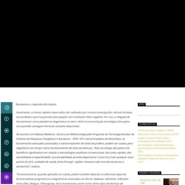 Pesquisadores brasileiros desenvolvem dispositivo capaz de detectar o Sars-Cov-2 – Radio Geek