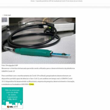 Aparelho portátil da USP dá resultado da Covid-19 em menos de um minuto – A Folha News