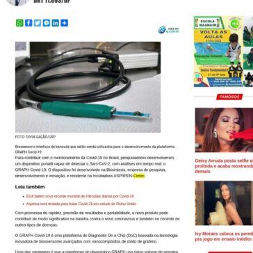 Aparelho portátil da USP dá resultado da Covid-19 em menos de um minuto – Bomba Bomba