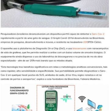 Empresa incubada na USP cria aparelho de teste rápido da Covid-19 – Garoto Prodígio