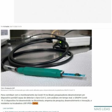 Aparelho portátil da USP dá resultado da Covid-19 em menos de um minuto – IG
