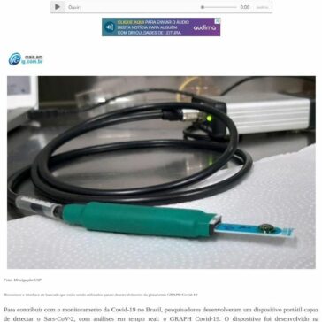 Aparelho portátil da USP dá resultado da Covid-19 em menos de um minuto – Jornal Ponta Grossa