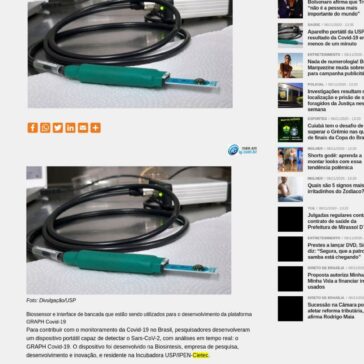Aparelho portátil da USP dá resultado da Covid-19 em menos de um minuto – Portal Lapada Lapada