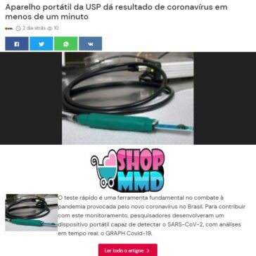Aparelho portátil da USP dá resultado de coronavírus em menos de um minuto – Spiai