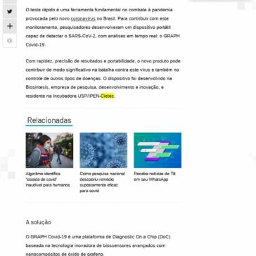 Aparelho portátil da USP dá resultado de coronavírus em menos de um minuto – UOL