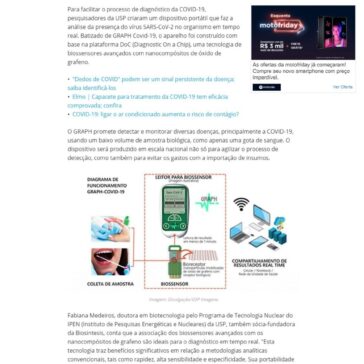 USP cria aparelho que dá diagnóstico de COVID-19 em menos de um minuto – Canal Tech