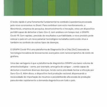 Pesquisadores brasileiros desenvolvem dispositivo portátil capaz de detectar em tempo real o Sars-Cov-2 – Saúde Digital News