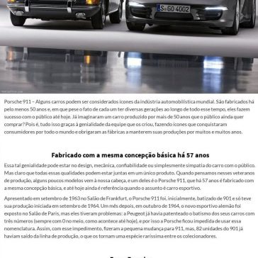 Porsche 911: o esportivo que cruza as barreiras do tempo – CARROS com CAMANZI